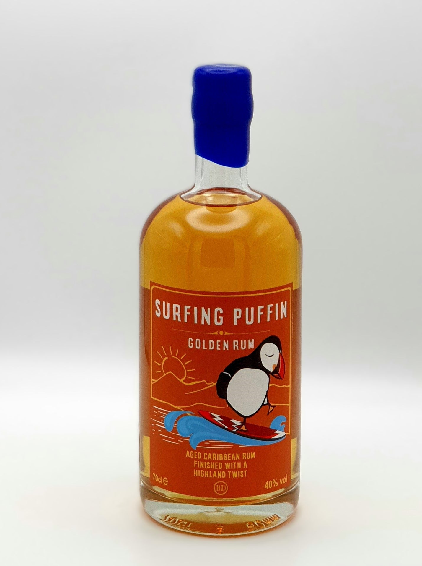 Badachro Surfing Puffin Golden Rum